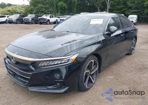 2022 Honda Accord Sport 2.0T из США, поврежденный, VIN 1HGCV2F37NA011821